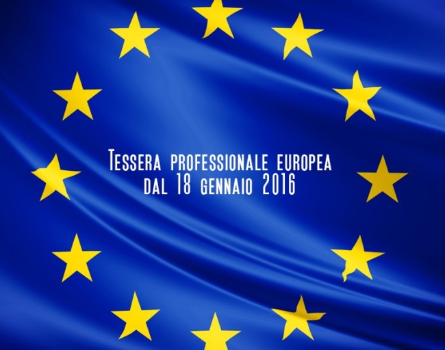 Tessera Professionale Europea
